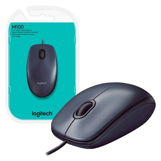 Logitech M100  (souris filliraire) – Simplicité et Performance